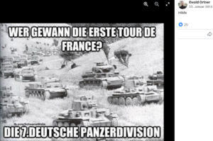 Ewald Ortner 7. Panzer Division (Screenshot FB 23.1.13)